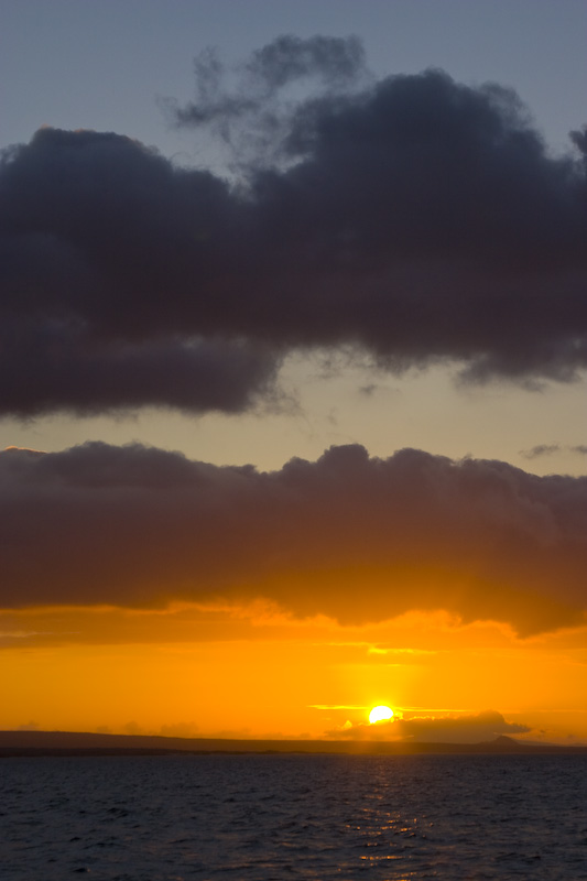 Sunset Over Santiago